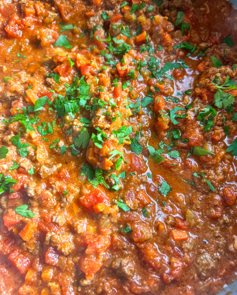 Lamb Bolognese