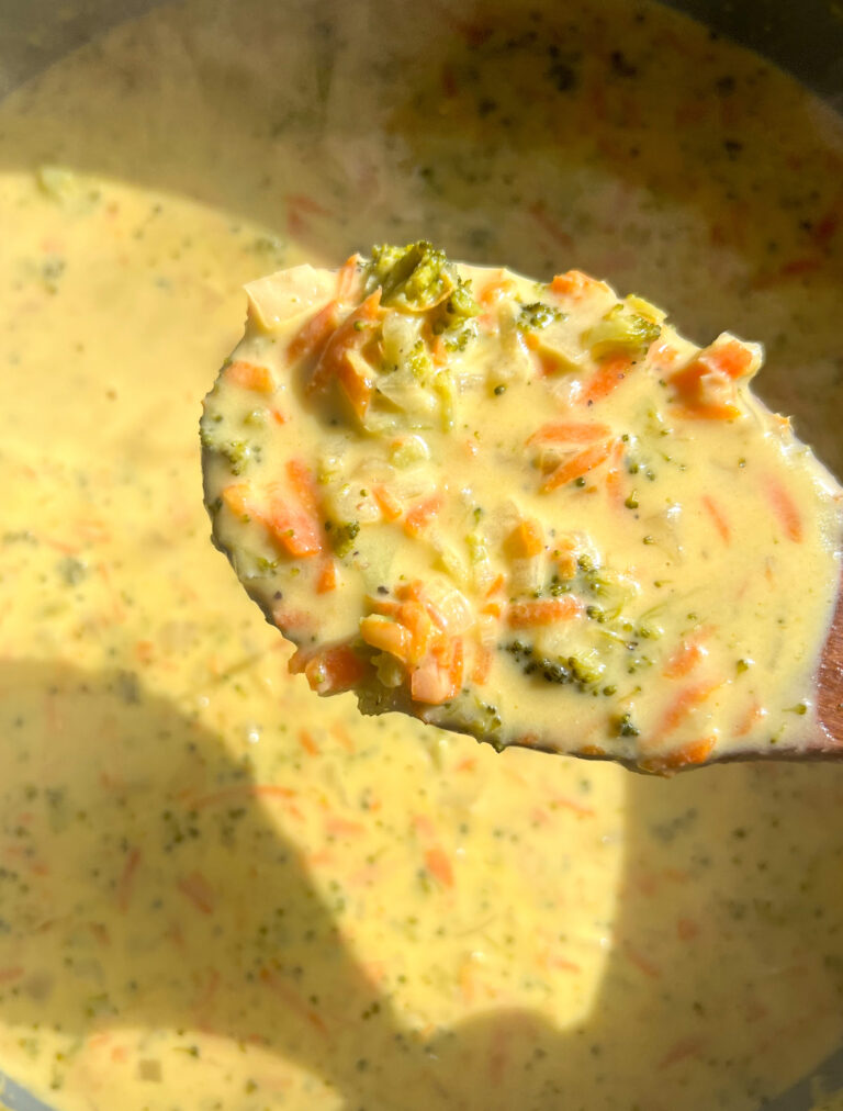 Panera Dupe: Broccoli Cheddar Soup