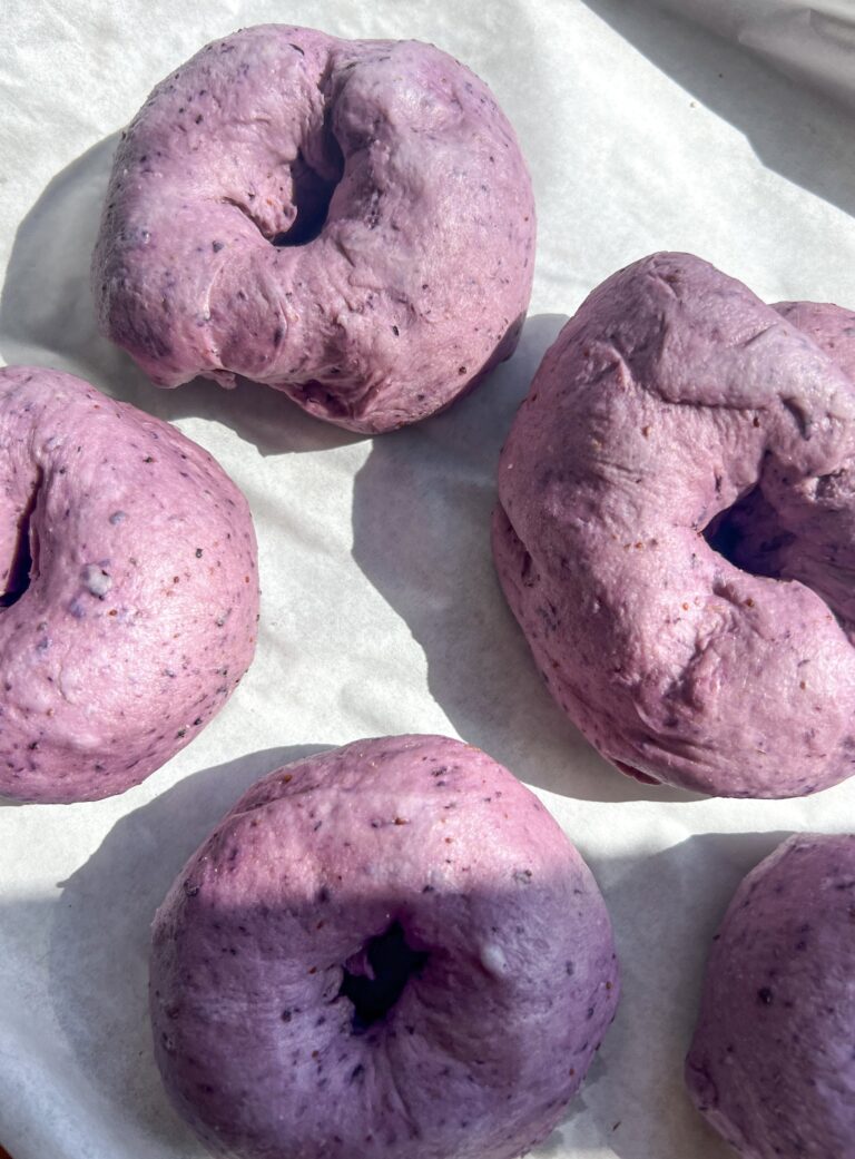 Blueberry French Toast Bagels