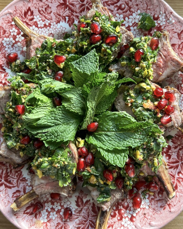 Lamb Lollipops with Herbed Gremolata