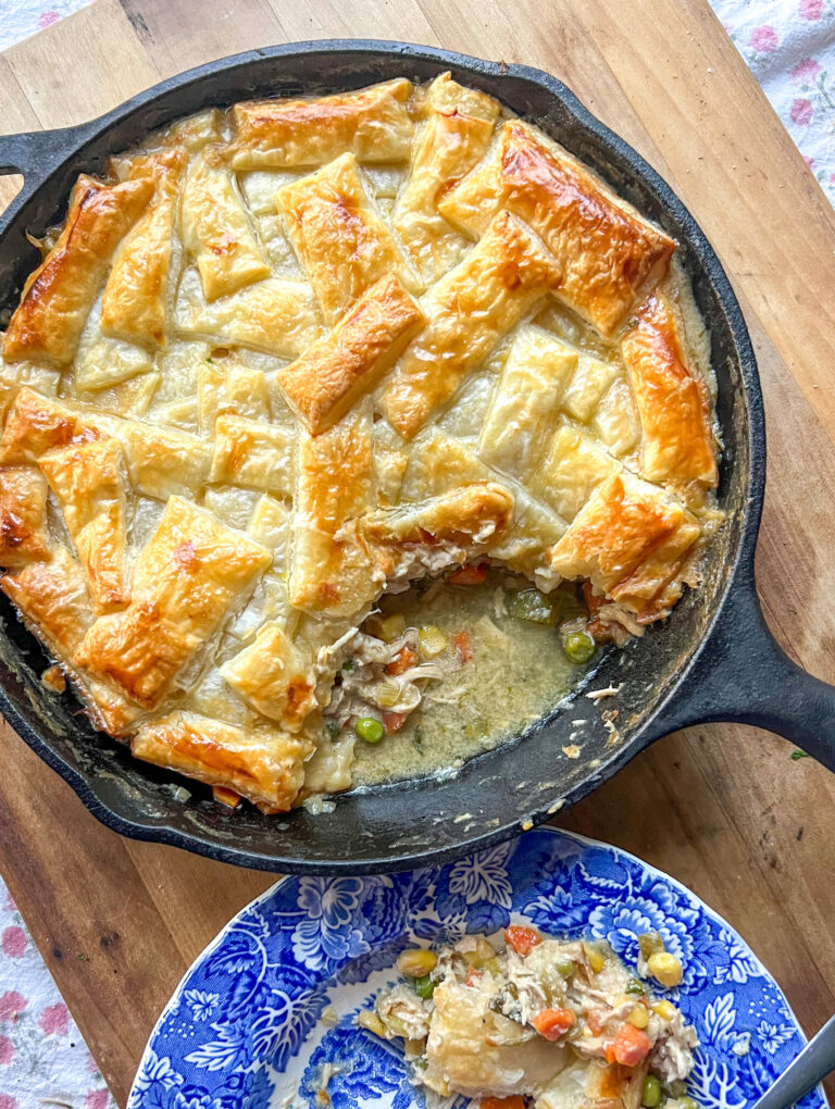 Skillet Chicken Pot Pie