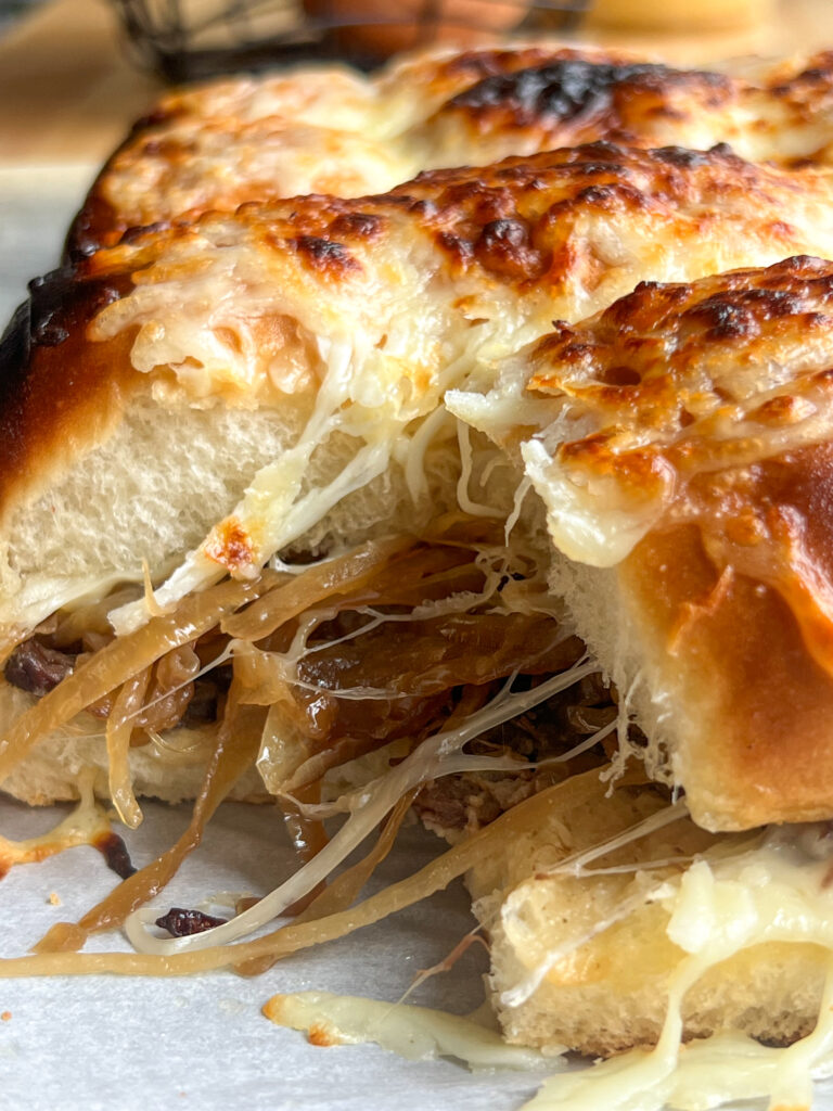 French Onion Beef Sliders