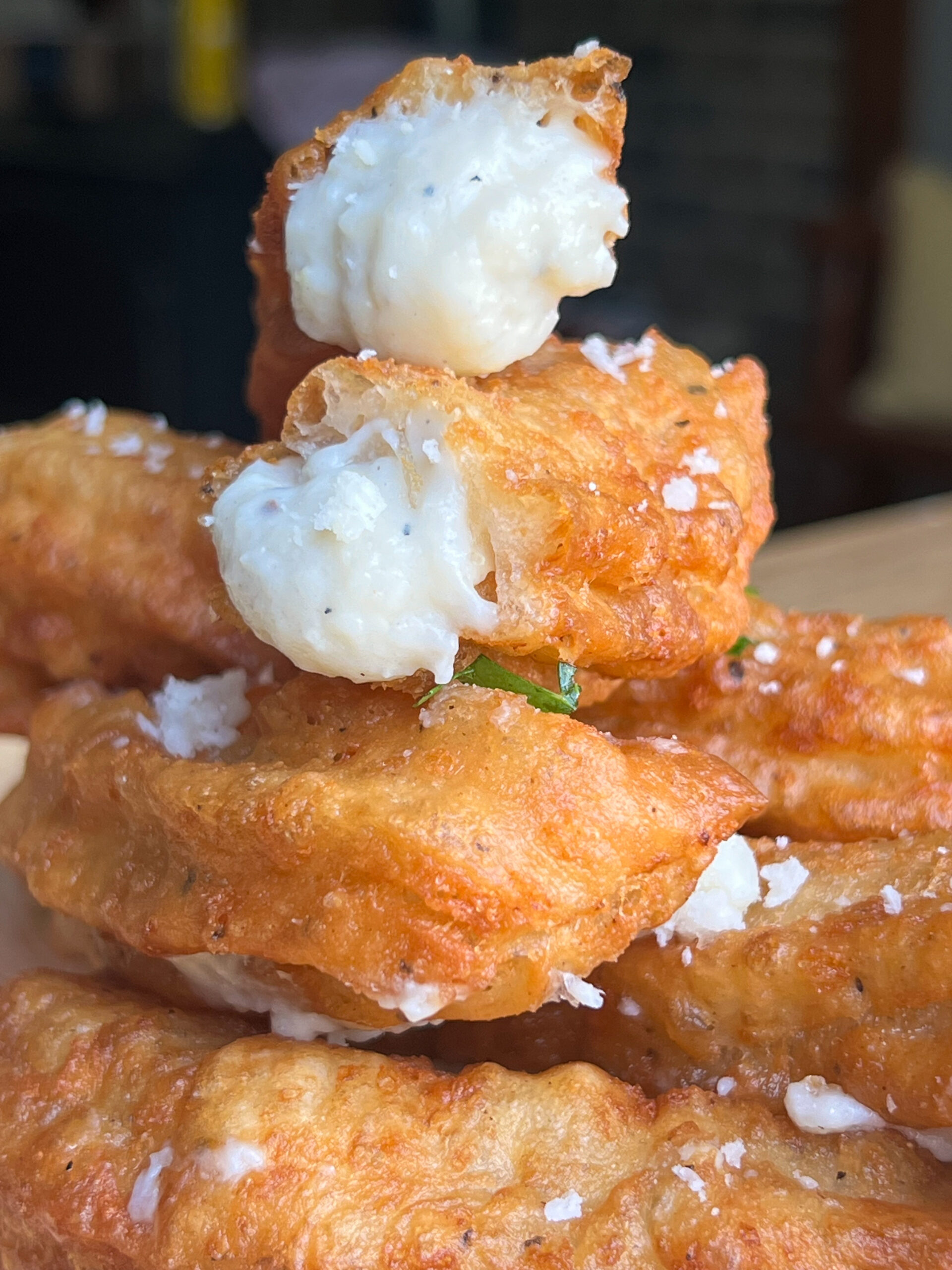 savory cheese churros