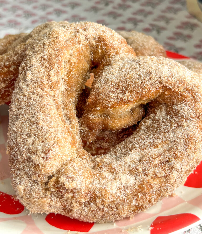 Valentine’s Cinnamon Sugar Pretzels