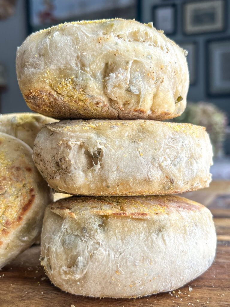 Dill Pickle Ranch English Muffins