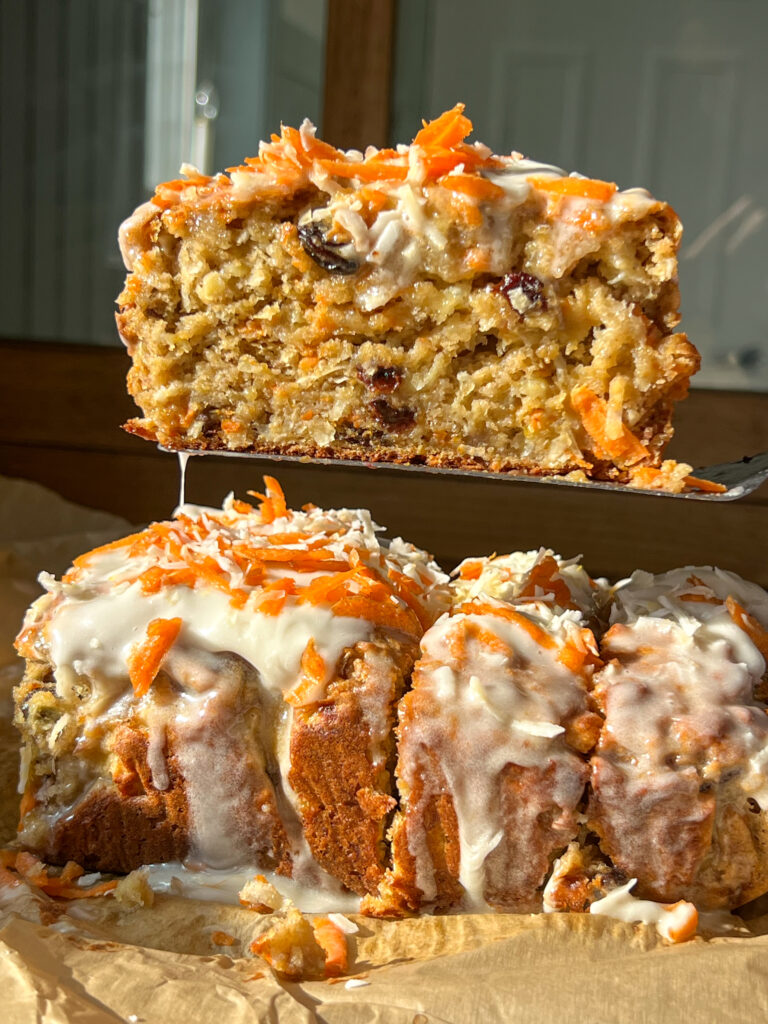 Healthy Carrot Cake Banana Bread