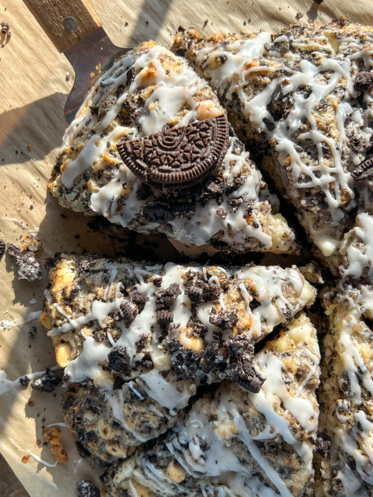 Cookies & Cream Scones