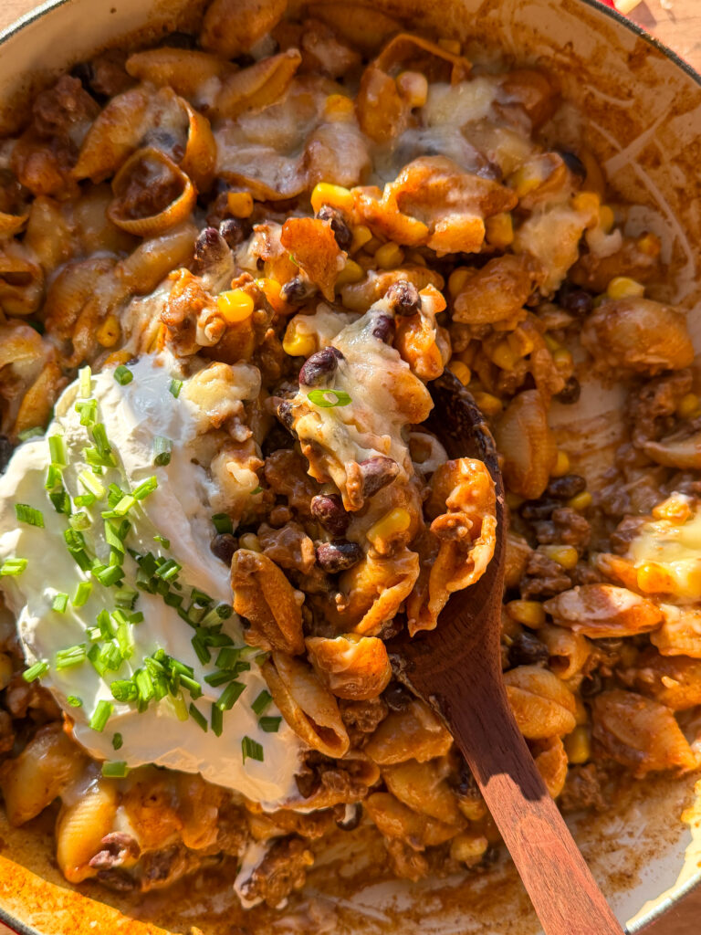Loaded Enchilada Taco Skillet